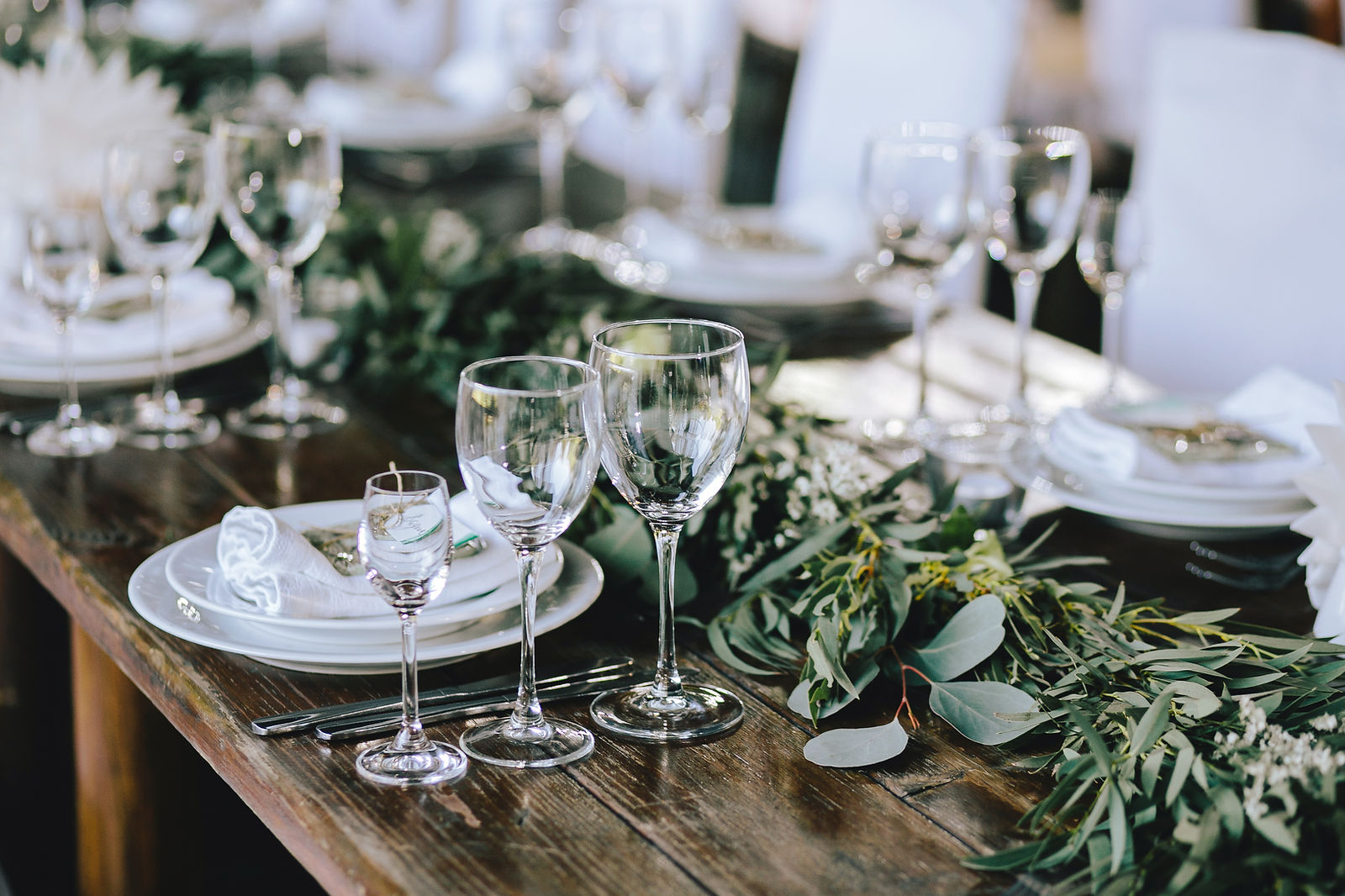 Set de table de mariage